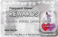 Frequent Kisser REWARDS - Good for One Hug or a Kiss Anytime