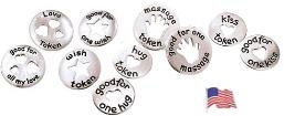USA Pewter Love Tokens