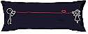 I Love You - Midnight Blue Body Pillow Pillowcase