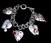 CHRISTMAS Heart bracelet