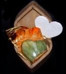 Puffy Carved Heart