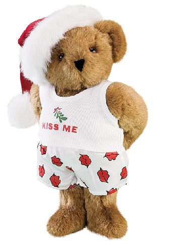 Christmas Kisses Teddy Bear