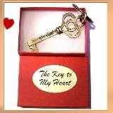 Key to My Heart Keychain - Romantic Gift