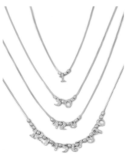 Special Dates Numerical Necklace