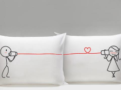 Say I Love You Couples Pillowcases