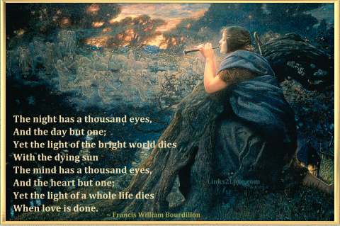 Love Poem - The Night has a Thousand Eyes