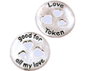Romantic gift - love tokens