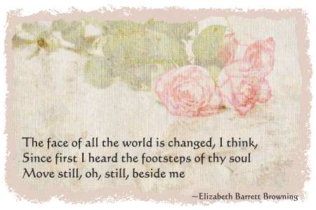 Love Poem - Love Sonnet - Elizabethe Barrett Browning