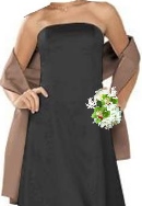 Black bridesmaids dresses