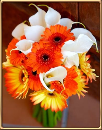 Daisy and lily bouquet