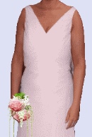 pale pink bridesmaids dresses
