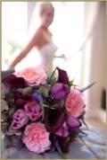 Lavender and pink wedding