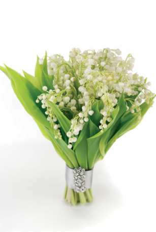 Lily of the valley bridal bouquet