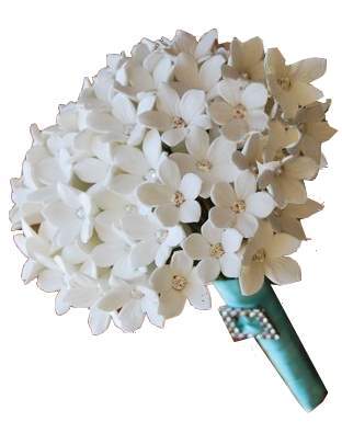 White stephanotis bouquet