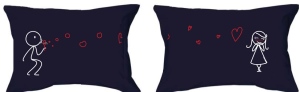 Love bubbles pillowcases