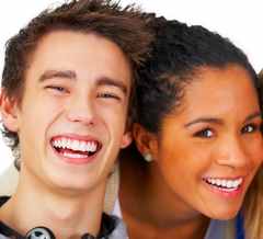 He thinks you are funny...