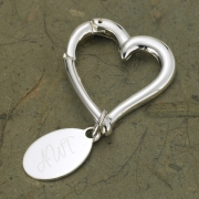 Heart keychain