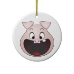 Christmas pig