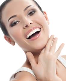 Salt and olive oil facial