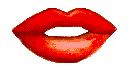 Luscious kissing lips