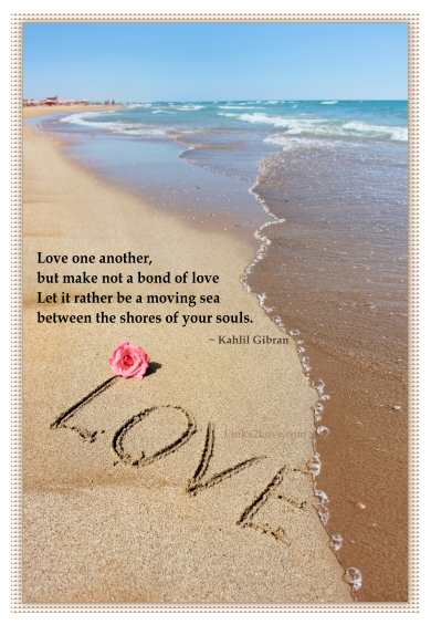 Love one another love poem