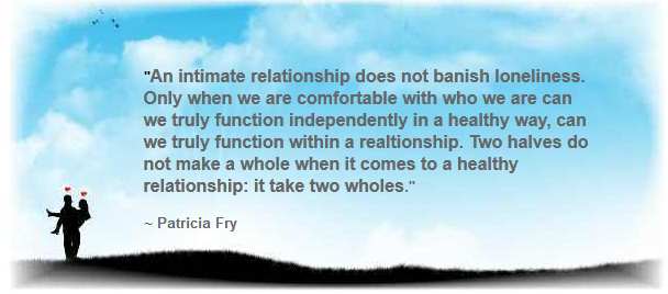 Two wholes make a happy relationship