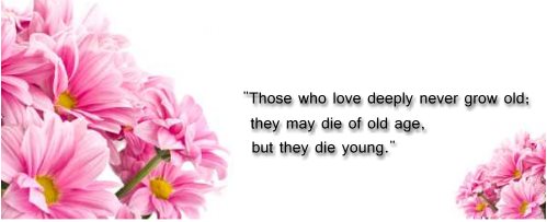 They who love stay young