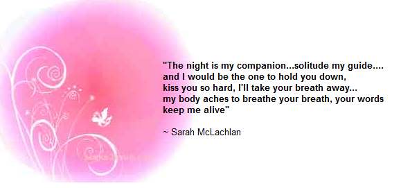 Your words keep me alive