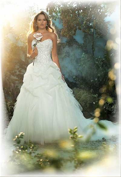 Elegant Simple Style Handmade A-line Strapless Long Wedding Dresses,Mo –  luladress