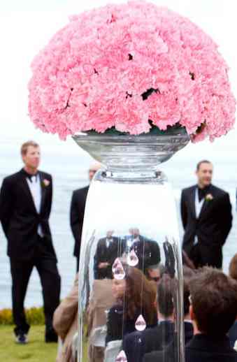 Pink Outdoor Wedding